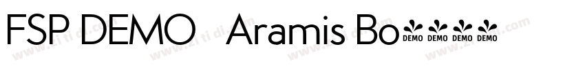 FSP DEMO   Aramis Bo字体转换